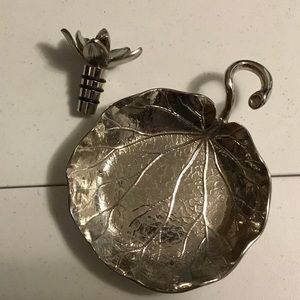 Michael Aran Wine Tray & Stopper